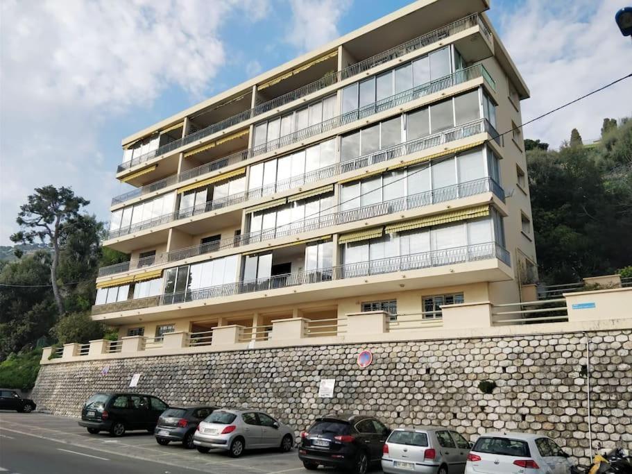 Vintage Flat On Villefranche Bay - Free Car Park 外观 照片