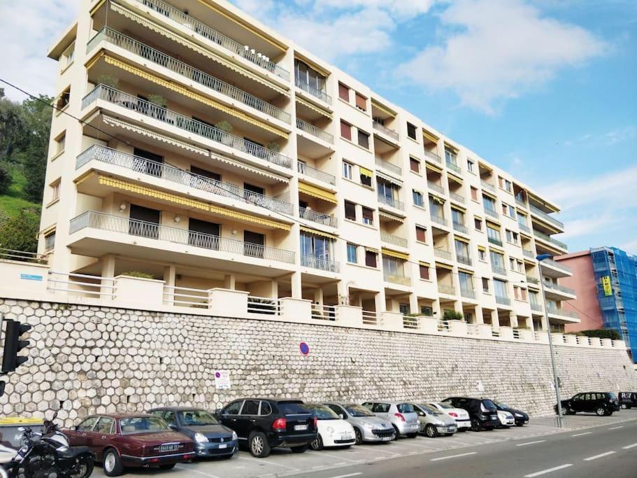 Vintage Flat On Villefranche Bay - Free Car Park 外观 照片