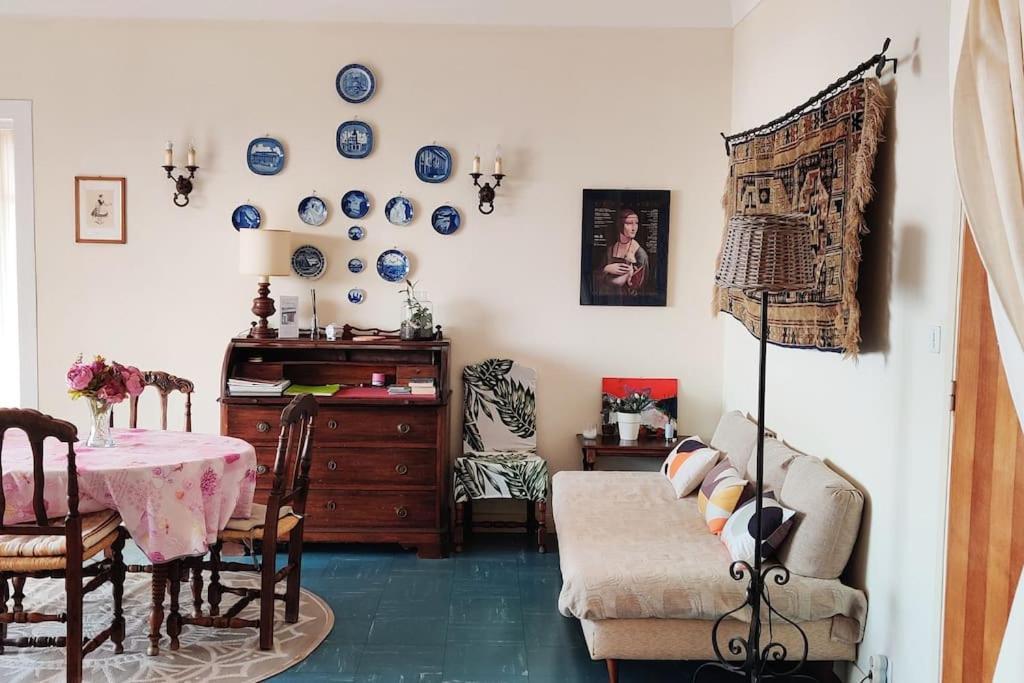Vintage Flat On Villefranche Bay - Free Car Park 外观 照片