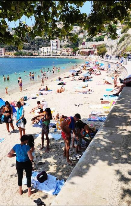 Vintage Flat On Villefranche Bay - Free Car Park 外观 照片