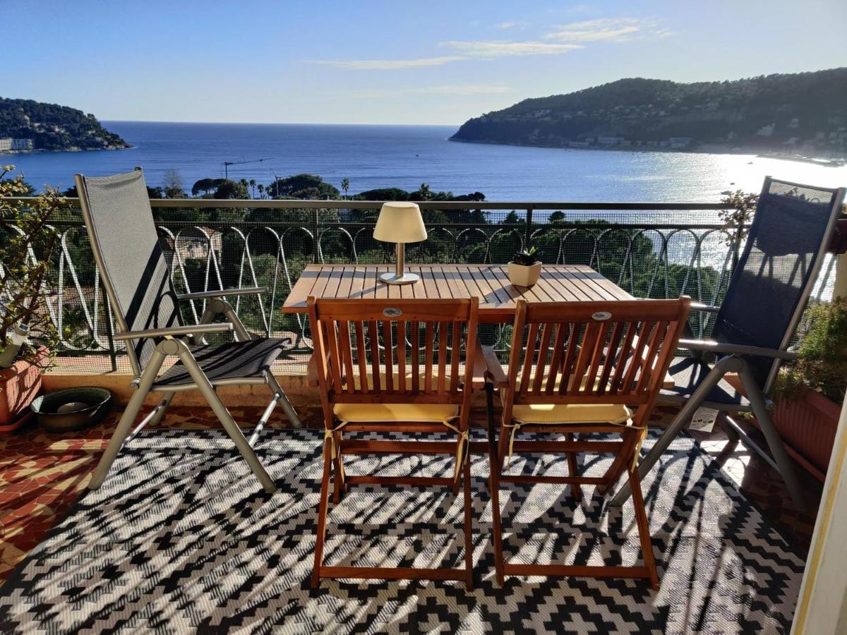 Vintage Flat On Villefranche Bay - Free Car Park 外观 照片